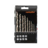 Komplet wierteł HSS do metalu szlifowanych 1–10mm x 1,0mm 10 szt.