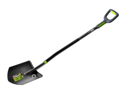 Szpadel spiczasty z metalowym trzonkiem V-PLUS