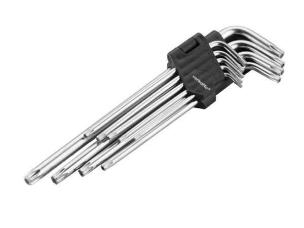 Komplet kluczy TORX extra długich T10-T50 9 szt.