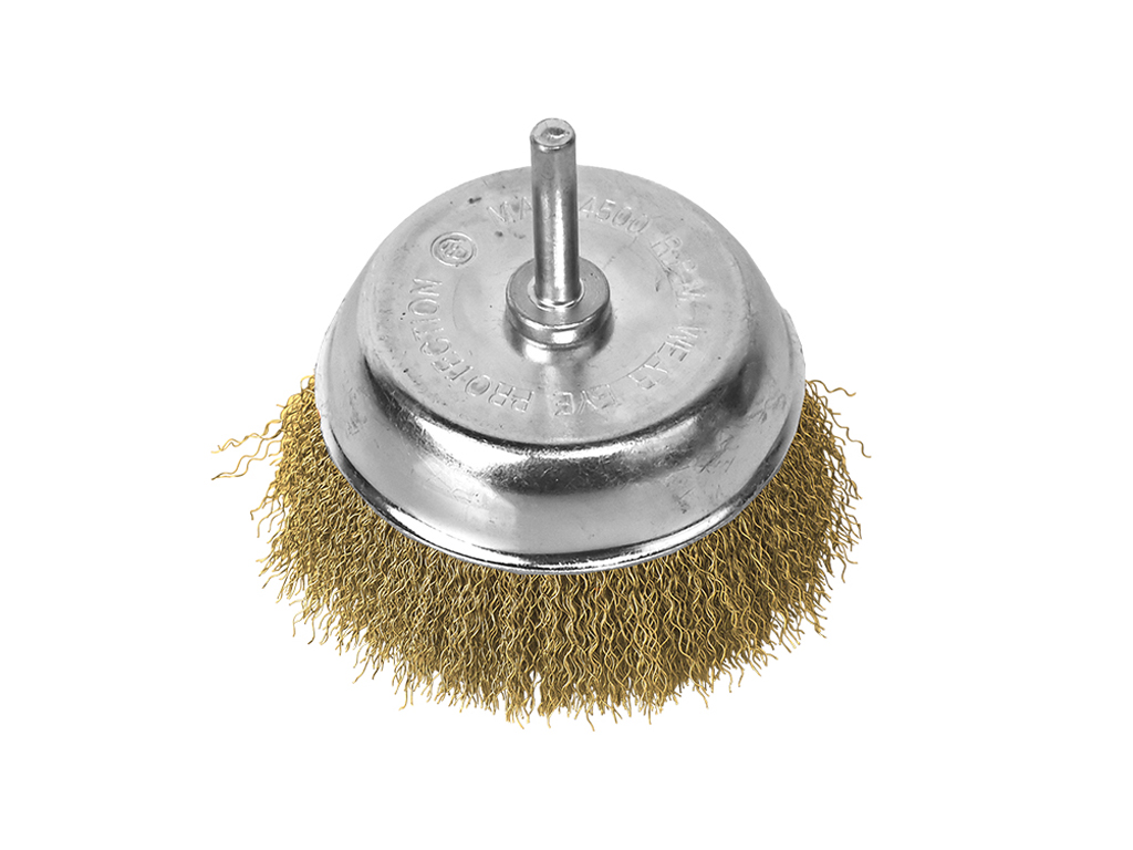 Szczotka doczołowa z trzpieniem MEDIUM