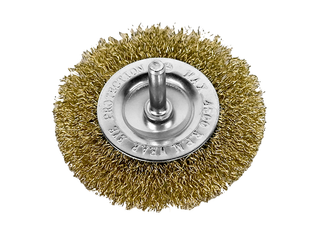 Szczotka tarczowa z trzpieniem MEDIUM