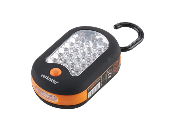 Latarka 24+3 LED owalna