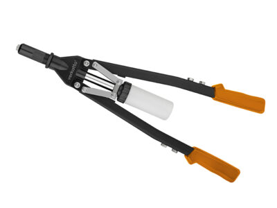 Nitownica czołowa ze zbiornikiem do nitów stalowych