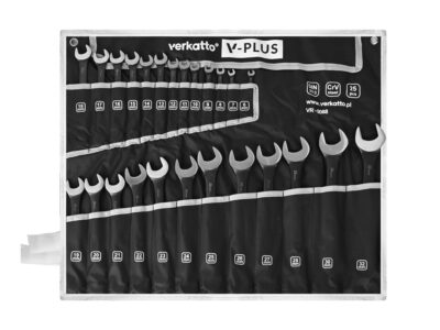 Komplet kluczy płasko-oczkowych V-PLUS 25 szt.