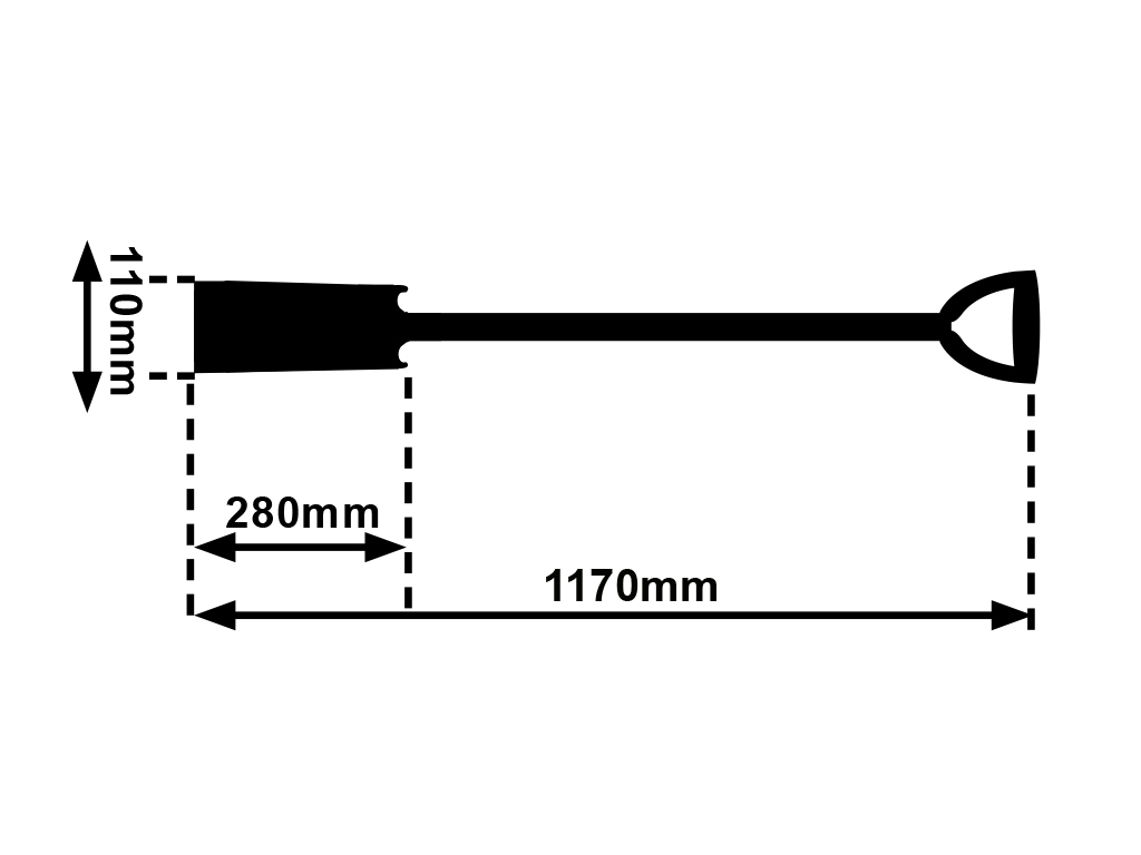 Łopata drenarska V-PLUS - obrazek 3