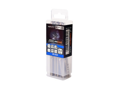 Wiertła HSS do metalu kobaltowe V-PLUS (BOX)