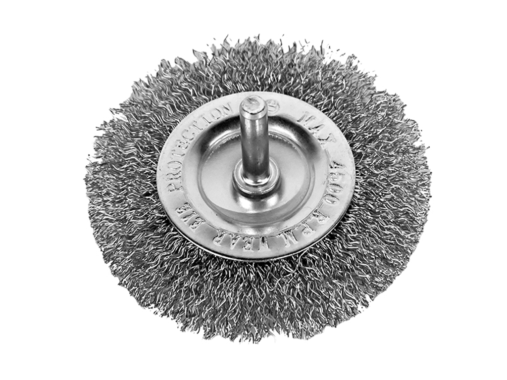 Szczotka tarczowa z trzpieniem HARD