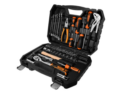 Komplet kluczy nasadowych 1/2′ i 1/4′ 56 szt.