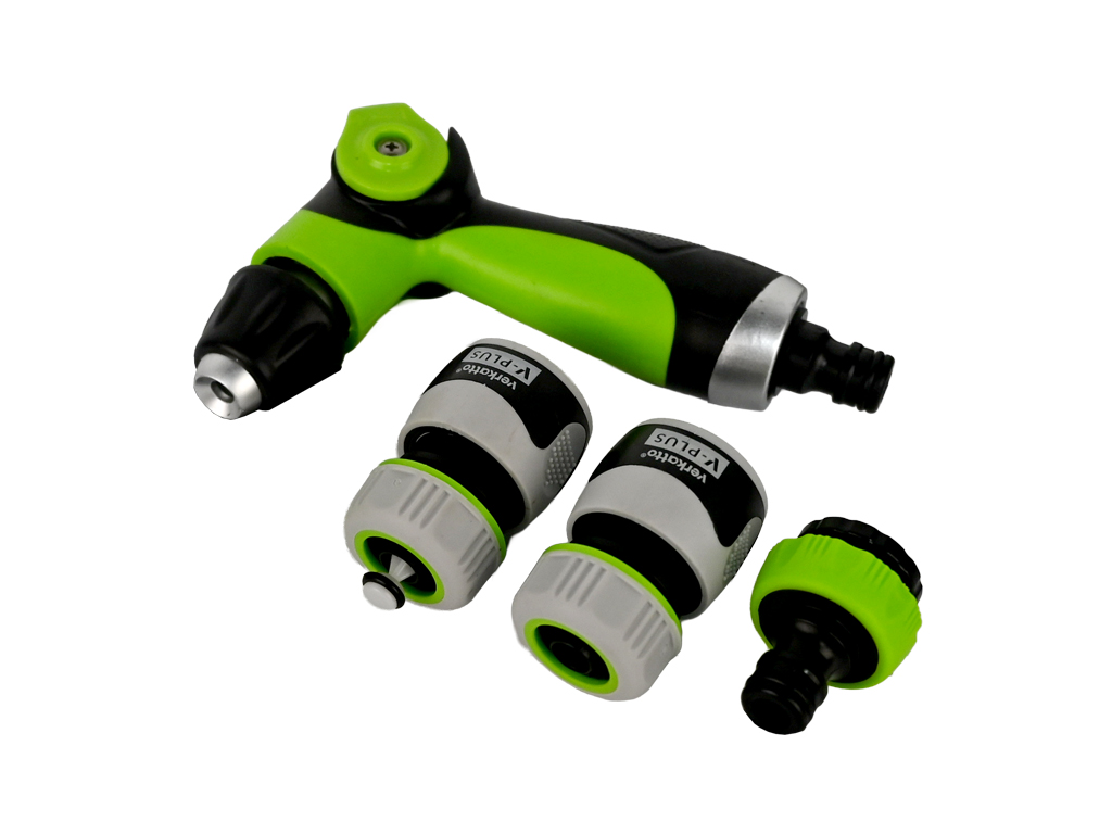 Pistolet zraszający z zestawem przyłączy 1/2' V-PLUS